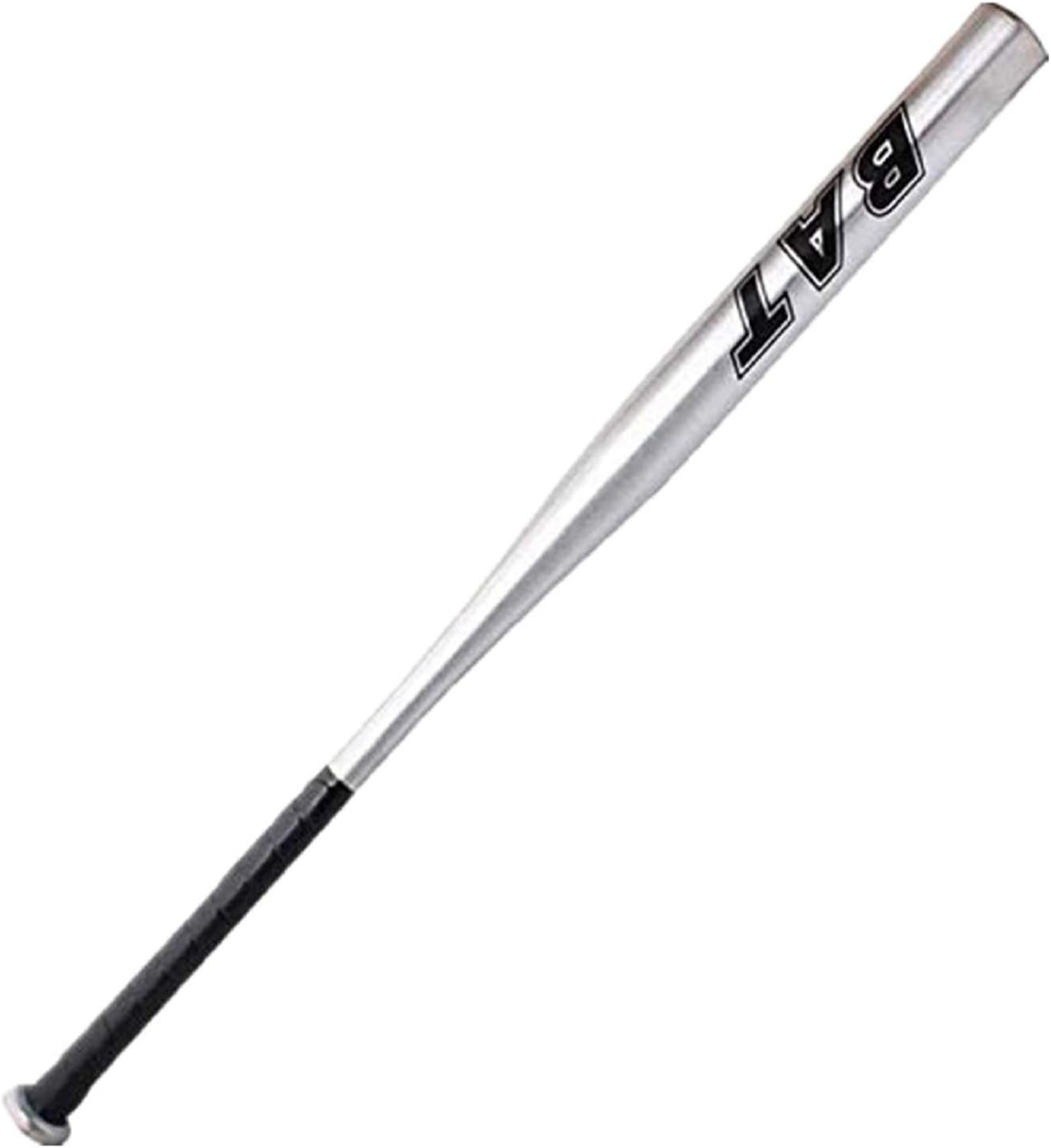 34 Inch Aluminium Baseball Bat Sport Baseball Bat Bar Stick Metal Waterproof Anti Slip Handle Home Protection Silver For Training and Practise
