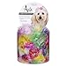 Aria Feather Bows for Dogs, 100-Piece Canisters