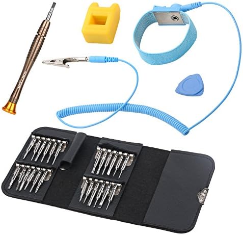 MCLLROY™ 28 in 1 Precision Screwdrivers Set, Torx Phillips Screwdriver with Black Bag for Mobile Phone, PC Laptop, Macbook, Tablet , iPad, Computers