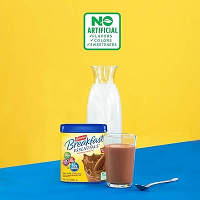 Buy Carnation Breakfast Essentials Powder Drink Mix Rich Milk Chocolate 17 7 Ounce Jar Pack Of 6 Packaging May Vary Online In Italy B00ezwtjyc