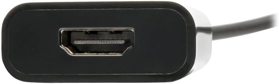 Tripp Lite U444-06N-HDB-AM USB-C (Type-C) to HDMI Adapter, USB 3.1 Gen 1, Thunderbolt 3 Compatible, 4K x 2K @ 24/25/30 Hz, M/F, Black - Image 5