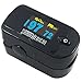 Santamedical Generation 2 Fingertip Pulse Oximeter Oximetry Blood Oxygen Saturation Monitor with batteries and lanyard - Black primary