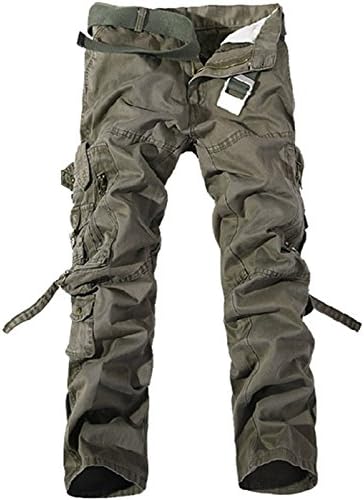 Larkon Men's Casual Military Cargo Pants