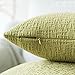 Kevin Textile Solid Velvet Decoration Toss Throw Pillow Case Cushion Cover Comfortable Soft Striped Decorative Pillowcase for Bed/Chair/Couch, 20