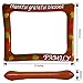 Lago Retail Thanksgiving Inflatable Frame and Photo Booth Props – NO DIY Required Attached to The Stick – Fun Holiday Party Decorations for All Family – Great Theme Party Kit (Thanksgiving)