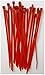 Cable Ties. Standard Duty 7.6 Inch Premium Nylon Wire Management Zip-Ties. 50 LB Tensile Strength. USA Strong Cable Ties (1000 Pack, Red)
