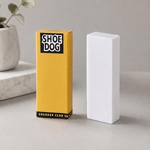 Two-Pack Suede Sneaker Cleaning Eraser, Dry Cleaner for Nubuck and Canvas, Portable Scuff Remover for White Sneakers, White