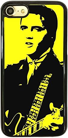 OnlineBestDigital - Celebrity Star Hard Back Case for Apple iPhone 7 (4.7 inch)Smartphone - Elvis Presley with Gultar
