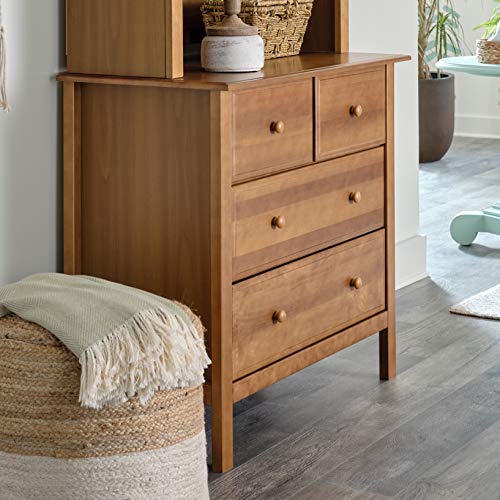 DaVinci Autumn 4Drawer Dresser in Chestnut, Greenguard Gold Certified