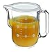 Bormioli Rocco Frigoverre Measure Pitcher with Lid, 34-Ounce