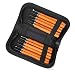 Wood Carving Tools,Delicacy 12 Set Professional Carbon Steel Carving Chisels Knife Kit for DIY Sculpture Carpenter Experts & Beginners primary