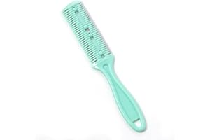 Hair Razor Comb Split End Trimmer - Dual Sides for Home Haircut, Pet Grooming & Fabric Pilling Removal, Beauty Salon Styling 