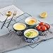 WiseWisenvoy Ramekins Ceramic Ramekin Porcelain Baking Cups Ramekins for Baking Ramiken Set