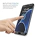Galaxy S7 Edge Screen Protector, LOVPHONE Tempered Glass Screen Protector [Full Cover Curved] for Samsung Galaxy S7 Edge,/Anti-Fingerprint//Anti-Scratch/Anti-Bubbles(Black)