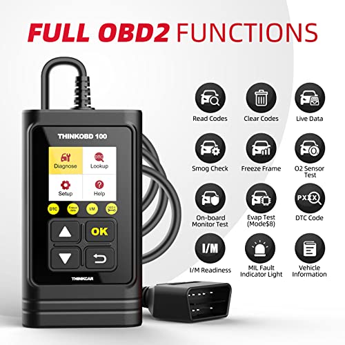 THINKOBD100 OBDII OBD2/ EOBD Vehicles Diagnostics Code Reader