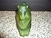 Westmoreland Frosted Green Glass Humphrey the Camel Covered Candy Dish