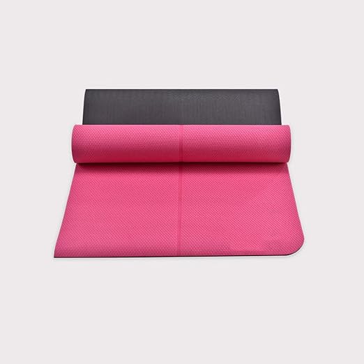 TXOZ Estera De Yoga Ecológica De Doble Capa, 8 Mm De Grosor ...