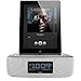 iHome iDL44 Lightning Dock Dual Clock Radio with USB Charge/Play for iPhone 5/5S & 6/6Plus & All iPad Models with Lightning Connector - Newest Model OPEN BOX