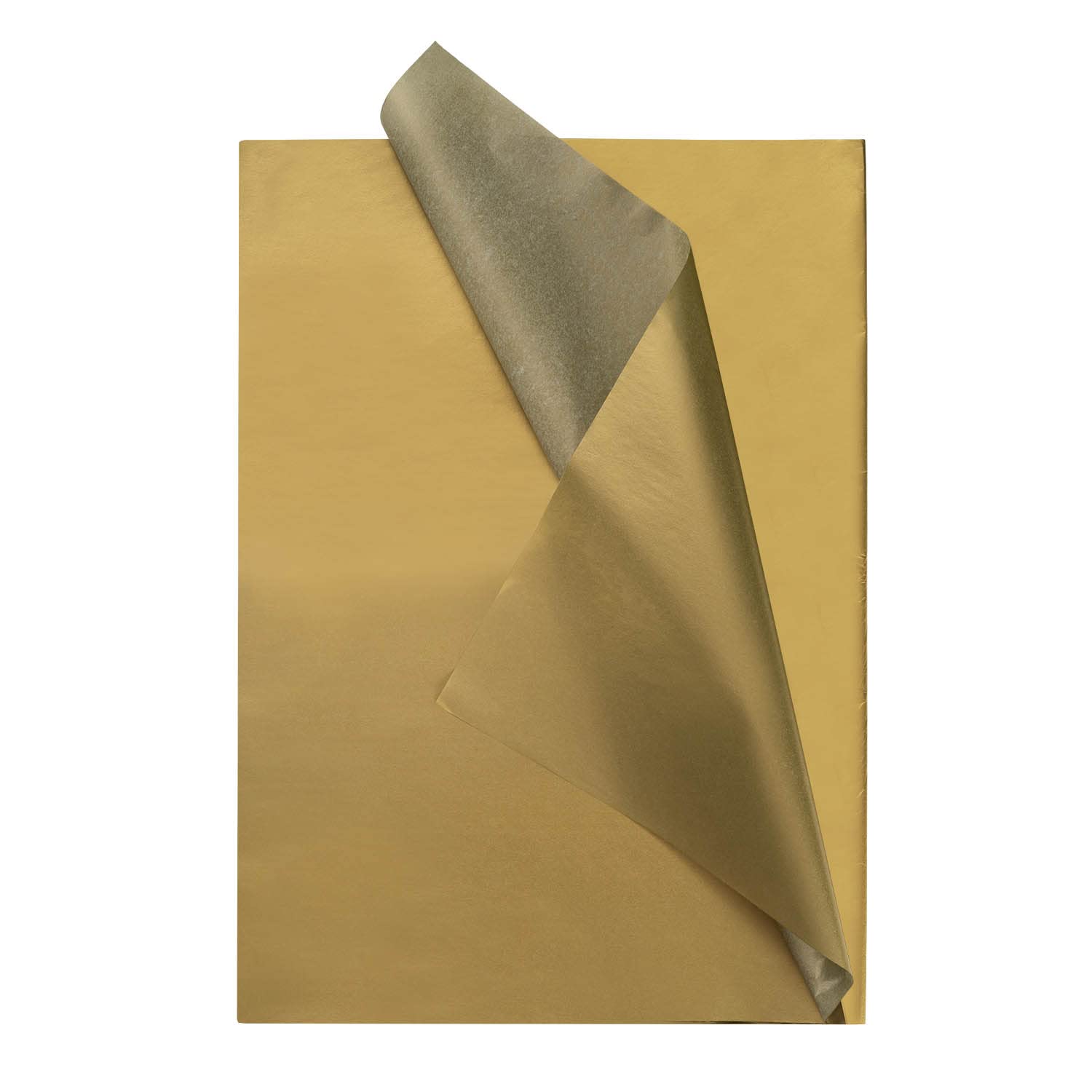 ZYOOO 50 Sheets Tissue Paper 50x70cm for Gift Wrapping,Arts,Crafts,Wedding,Holidays,Packing and Decoration(Gold)