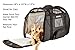 Pet Carrier Airline Approved Dog Carrier, Small Pet Carrier Perfect, Cat Carrier, Small Dog Carrier, Small Animal Carrier, Pet Travel Bag, Car Carrier, Cat Travel Carrier by Caldwell's (Black)