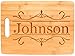Custom Wedding Gift Couples Custom Text Family Name Personalized Rectangle Shaped Wood Cutting Board