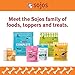 Sojos Good Dog Crunchy Natural Dog Treats, Peanut Butter & Jelly, 8-Ounce Box