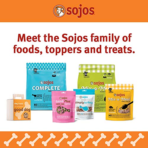 Sojos Good Dog Crunchy Natural Dog Treats, Chicken Pot Pie, 8-Ounce Box
