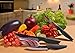 Exclusive Ceramic Knife Set - 3 Essential Kitchen Knives with Sheaths: 6