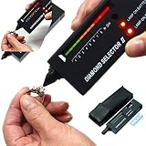 Best High Accuracy Diamond Tester Professional Jeweler for Novice and Expert - Diamond Selector II 9V Battery Included