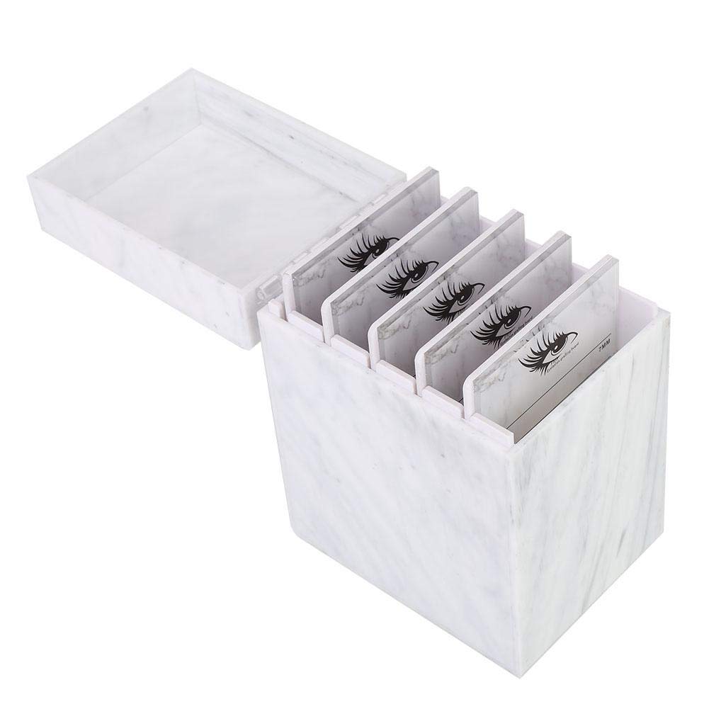 5 Layers False Eyelash Storage Box Acrylic Eyelash Extension Box Organizer False Eyelash Packaging Box