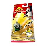 Kung Fu Panda Movie Figure 2-Pack Rhino Commander & Master Crane