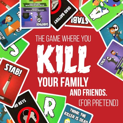 Rookie Mage Games Don't Get Stabbed! The Party Game Where You Get to Kill Your Family and