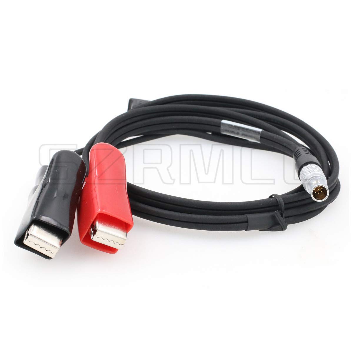 SZRMCC 565856 12V Alligator Clips Power Cable for TS30 TM30 GS14 GS15 Total Station