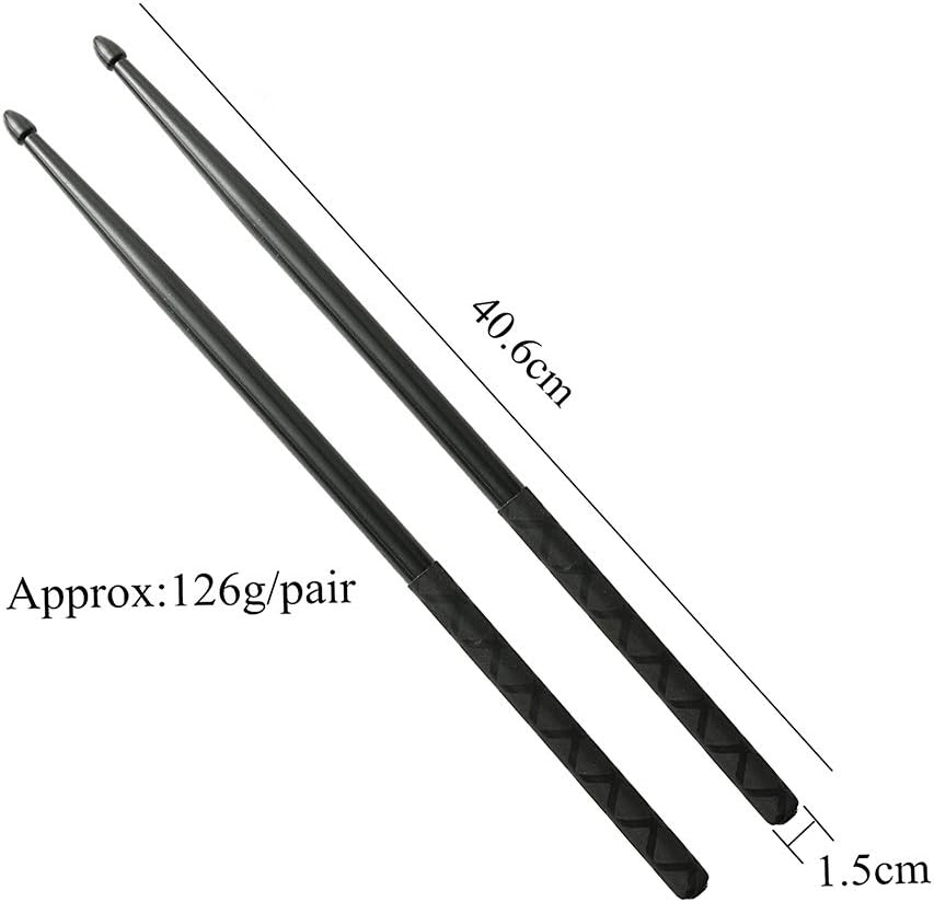 Musfunny Nylon Drum Sticks 5a: Plastic Drumsticks Light Durable - Image 5