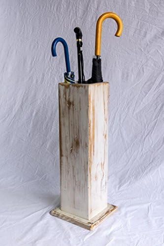 Umbrella Stand and Walking Stick Holder - Wooden - Store Umbrellas and Canes