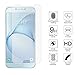 [2 Pack] Orzero samsung galaxy A8 2016 ( not for A8 ) Tempered Glass Screen Protector Anti-Scratch 9 Hardness High Definition Anti Glare Anti Fingerprint [Lifetime Replacement Warranty]