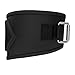 Rip Toned 6in Weightlifting Belt, Powerlifting, Bodybuilding Belt Men & Women, Back Support Weight Lifting (Black, Large)