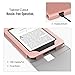 MoKo Case Fits Kindle Paperwhite (10th Generation, 2018 Releases), Premium Vertical Flip Cover with Auto Wake/Sleep Compatible for Amazon Kindle Paperwhite 2018 E-Reader - Rose Gold