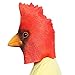 CreepyParty Deluxe Novelty Halloween Costume Party Latex Bird Cardinals Head Mask Linnet