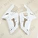 XKH- Fairing Compatible with Kawasaki Ninja ZX6R ZX-6R 636 03 04 2003 2004 Injection ABS Unpainte [B01MV23VFK]