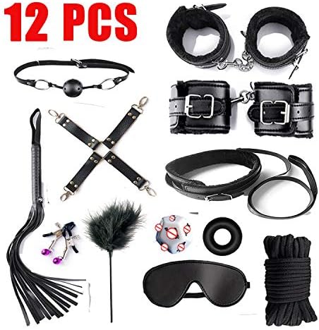 ALUTT Exercise Bands Sport Kits Adjustable Set of 12PCS Black ghe56yuy235