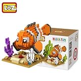 LOZ Diamond Blocks Disney Finding Dory 690 Piece Building Sets - Nemo