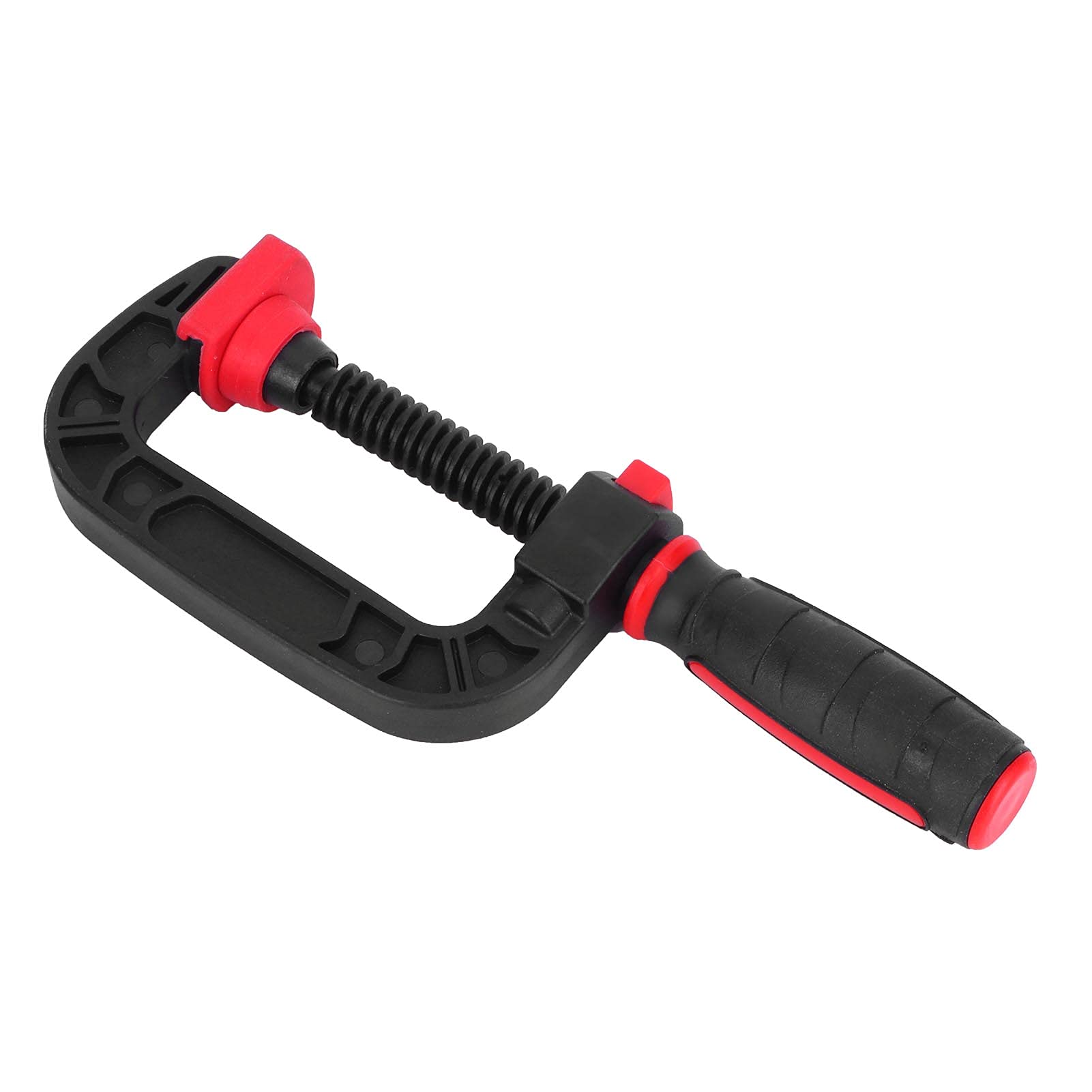 Joyzan G Clamp, 2in Opening 50mm Clamps Quick Grip G Clamps for Woodwork DIY Carpentry Adjustable Screw Hand Holder Universal Fixing Tool Parts Joinery Metal Work Projects Device Industrial Strength