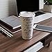 Ceramic Travel Coffee Mug with Lid (12 oz) - Unicorns Are Awesome - I am Awesome - Therefore I Am A Unicorn - Funny Coffee Mug - Double Wall Ceramic - BPA-Free Lid - Dishwasher Safe. 5.6