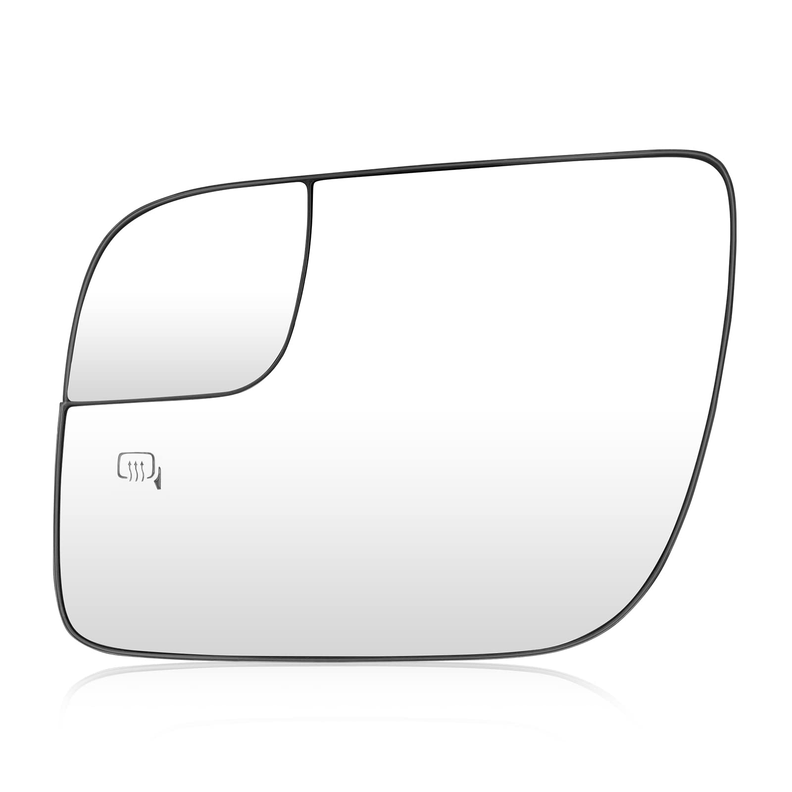 Photo 1 of Driver Left Side View Heated Mirror Glass for 2011 2012 2013 2014 2015 2016 2017 Ford Explorer, Replace for BB5Z17K707M