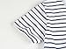 Edenpure Girl's Cute Casual Cotton Short-Sleeved Striped School Uniform Summer T-shirt Dress