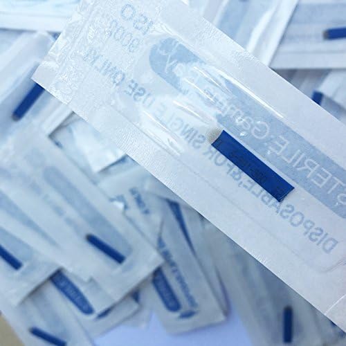 Amury 50 PCS 18 Pin U Shape Permanent Makeup Eyebrow Tattoo Needles For 3D Microblading Manual Tattoo Pen