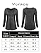 Viracy Women's Long Sleeve Yoga Tops Activewear Running Workout Shirt