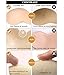 JACOSIE Strapless Pushup Bra Self Adhesive Reusable Invisible Backless Sticky Bras 2 Packs
