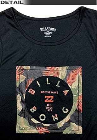Amazon Co Jp ビラボン ラッシュガード レディース Billabong タンクトップ ゆったり Upf50 アウトレット サーフtシャツ Uvカット 水着 サーフブランド Aj014 858 Blk M 服 ファッション小物